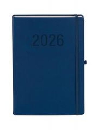 Kalendarz 2026 A4 Memofix DNS granatowy