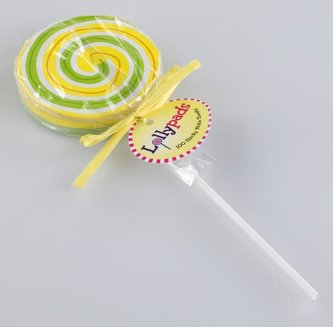 Lollypads lizak - karteczki samoprzylepne zielone