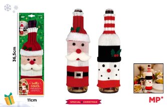 Świąteczne etui na butelk