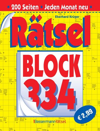 Rätselblock 334 (5 Exemplare à 2,99 EUR)