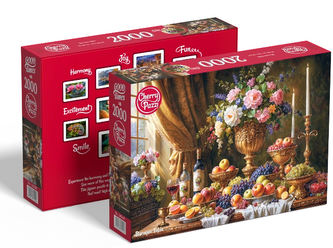 Puzzle 2000d. Cherry Pazzi - Baroque Table
