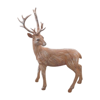 Stojící sob z polyresinu 31 cm