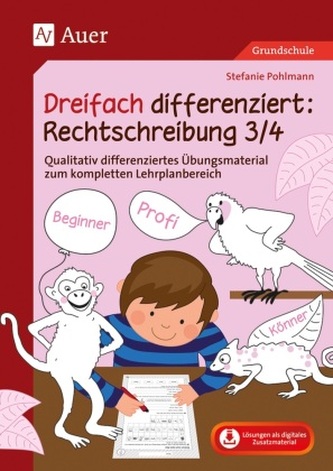 Dreifach differenziert Rechtschreibung 3/4