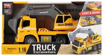 Auto ciężarowe Koparka MEGA CREATIVE 571213