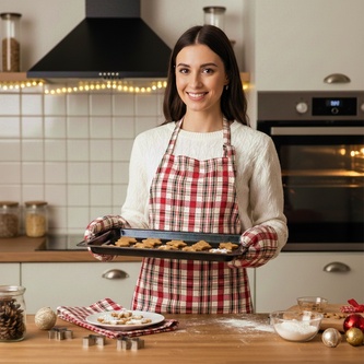 Zástěra kuchyňská, Skandinávská kostička