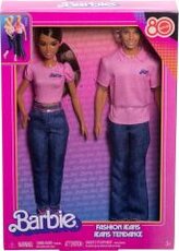 Barbie and Ken Fashion Jeans 80th Anniversary 2pak