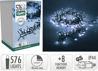 Łańcuch świetlny 576LED BIAŁY