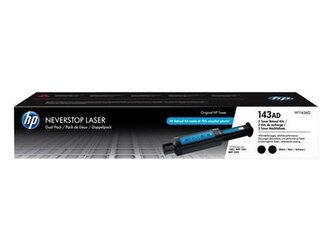 HP 143AD (W1143AD, 2xčerná) - toner 2pack pro HP Neverstop 1001, 1202; Laser 1000, MFP 1200/1, MFP 120, 2 x 2 500 stran