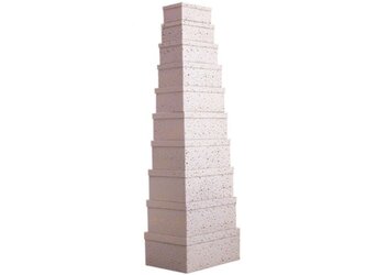 Dárkové krabice - obdélník velký 10 ks LUX 41