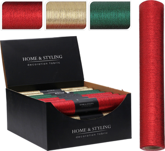 TKANINA dekoracyjna 20X3CM 3 KOLORY