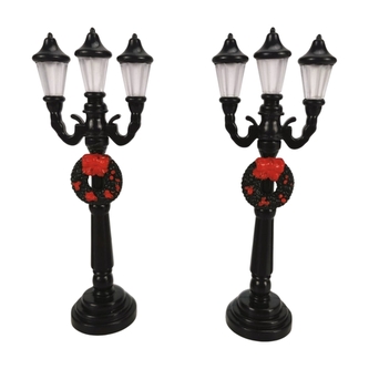 Sada 2ks LED dekorativních lamp 12,5 cm