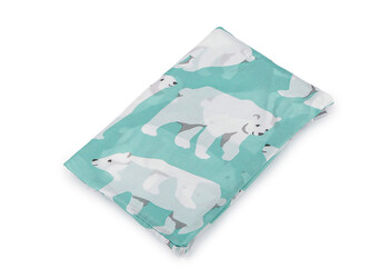 Skládací nákupní taška 49x40 cm pevná - 1 ks - 28 mint medvěd