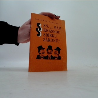 Mám krásnou sbírku zákonů