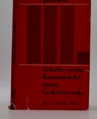 Protokol řádného sjezdu Komunistické strany Československa 18.23