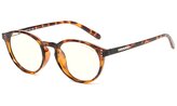 GUNNAR kancelářske/herní dioptrické brýle  ATTACHE READER TORTOISE * čirá skla * BLF 35 * dioptrie +2.5