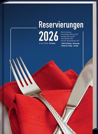 Reservierungsbuch "Spezial" 2026