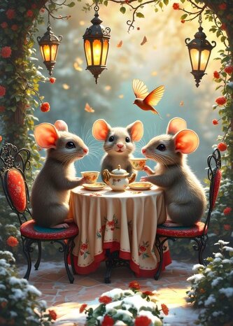 ALIPSON Puzzle Čas na čaj 500 dílků