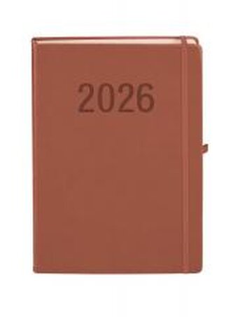 Kalendarz 2026 A4 Memofix DNS mocha mousse