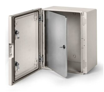 Sada mezidveří I-49145 pro skříňě STONE, 455x350mm, pozinkovaná ocel