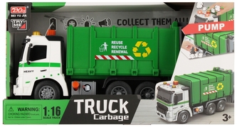 Auto ciężarowe Śmieciarka MEGA CREATIVE 571215 Auto ciężarowe Śmieciarka MEGA CREATIVE 571215
