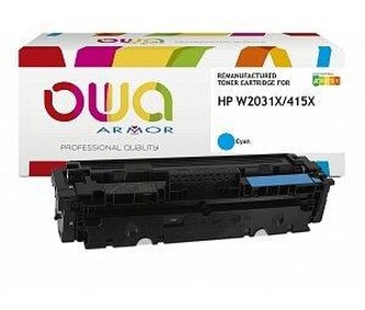 OWA Armor toner pro HP CLJ Pro MFP M450 cyan, level man., 6.000 str., komp.s W2031X