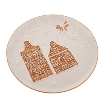 Keramický servírovací talíř ø26, 4/24