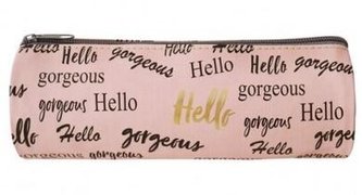 Piórnik Hello różowy