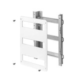 Modulový rám KC-49134 s DIN lištami a modul. krytem pro 49134 a 49134-T STONE