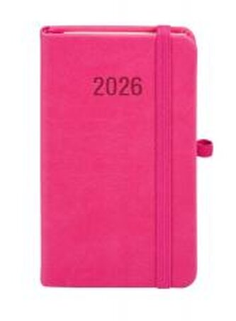 Kalendarz 2026 A6 Memofix TDW różowy