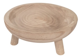 Podstavec dřevěný ø 24,5 x 10 cm