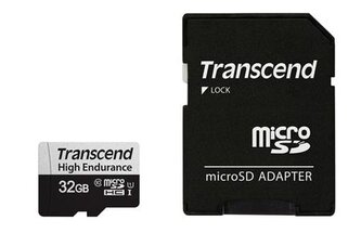 Transcend 32GB microSDXC 350V UHS-I U1 (Class 10) High Endurance paměťová karta, 95MB s R, 40MB s W Transcend 32GB microSDXC 350V UHS-I U1 (Class 10) High Endurance paměťová karta, 95MB s R, 40MB s W