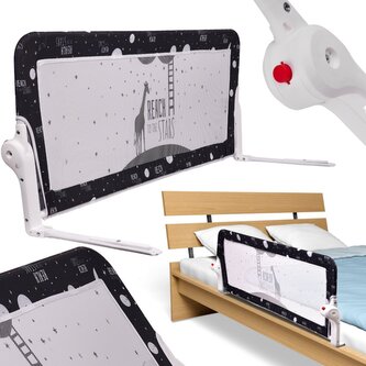 Bezpečnostní zábrana 120cm černá