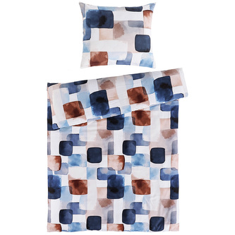 Saténové povlečení Echo Velikost: 135x200 + 80x80 cm