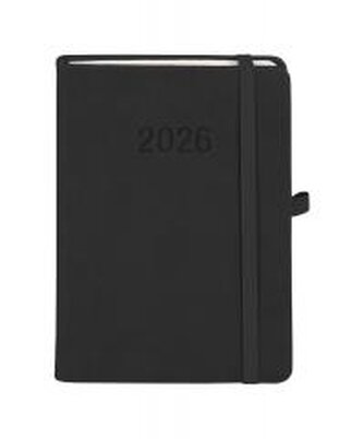 Kalendarz 2026 B6 Memofix TDW czarny