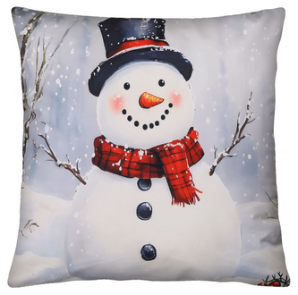 Vánoční polštář XMAS SNOWMAN VI. 40x40 cm Mybesthome Vánoční polštář XMAS SNOWMAN VI. 40x40 cm Mybesthome
