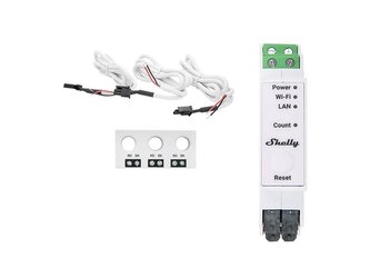 Smart měřič spotřeby SHELLY Pro 3EM-3CT63 WiFi