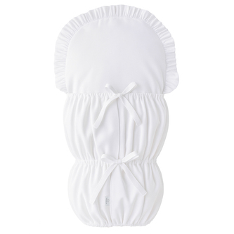 Perinka perová - biela jednofarebná