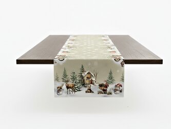 Vánoční ubrus - běhoun na stůl NATALY VII. 40x180 cm Mybesthome