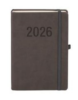 Kalendarz 2026 A5 Memofix DNS grafitowy