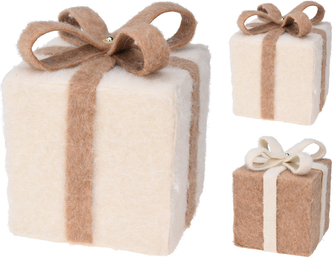 Pudełko prezent ozdobne 19CM 2ASS