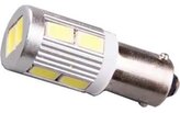 Žárovka LED Ba9S 12V/4W bílá, 10xSMD5630