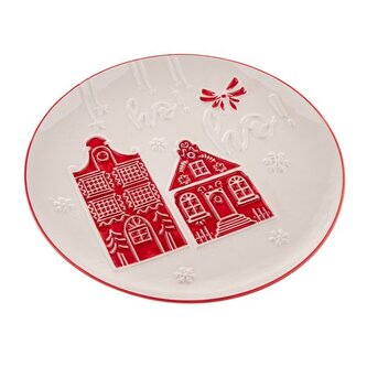 Keramický servírovací talíř ø26, 4/24