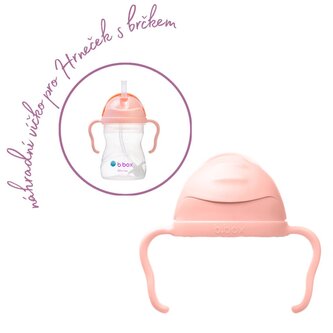 Náhradní velké víčko pro Hrneček s brčkem - GELATO tutti frutti