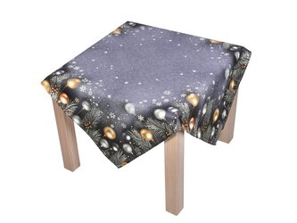 Forbyt Vánoční ubrus Jehličí a baňky CYH5918C 85x85 cm