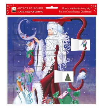 Santa and the Moon Advent Calendar (with Stickers) Santa and the Moon Advent Calendar (with Stickers)