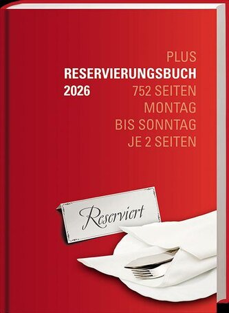 Reservierungsbuch "Plus" 2026