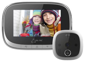 Dveřní kukátko CEL-TEC DK500 WiFi Tuya