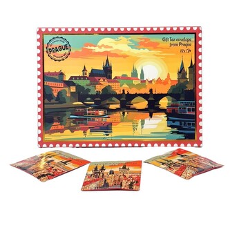 ARÔME Čaj v obálce černý s jablkem a skořicí, Praha