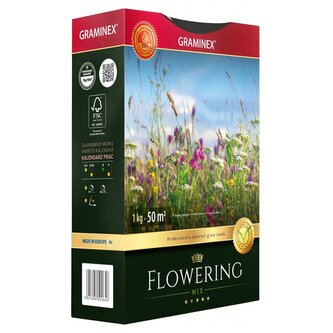 Prémiová travní směs FLOWERING Mix 1 kg