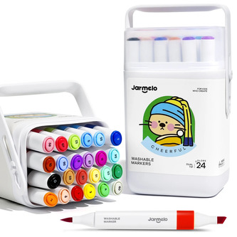 Jarmelo oboustranné fixy v boxu 24 ks